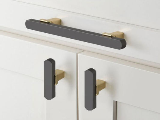 Rose Gold  Kitchen Knobs and Handles Kitchen cabinet pulls and handles 192mm Aluminum Door pulls