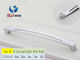 Arched Hollow Chrome Kitchen Cabinet Handles , Cupboard Door Handles And Knobs