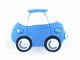 Blue Car Kids Bedroom Knobs Wardrobe Handles Soft Plastic Furniture Handles